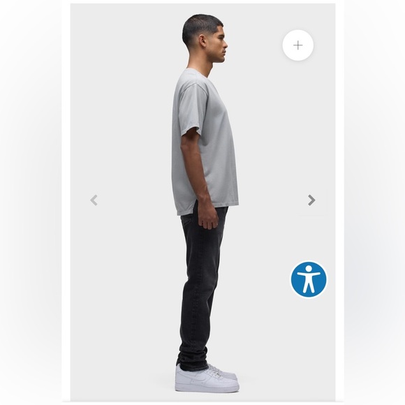 Hudson Blake Slim Straight Black Jeans size 30, 32L - Picture 3 of 16